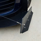 MK7 MK7.5 GTI Golf R Chassis Mounted Front Splitter track cfd 2015 2016 2017 2018 2019 2020 endplates splitter supports tire spats fences endplates