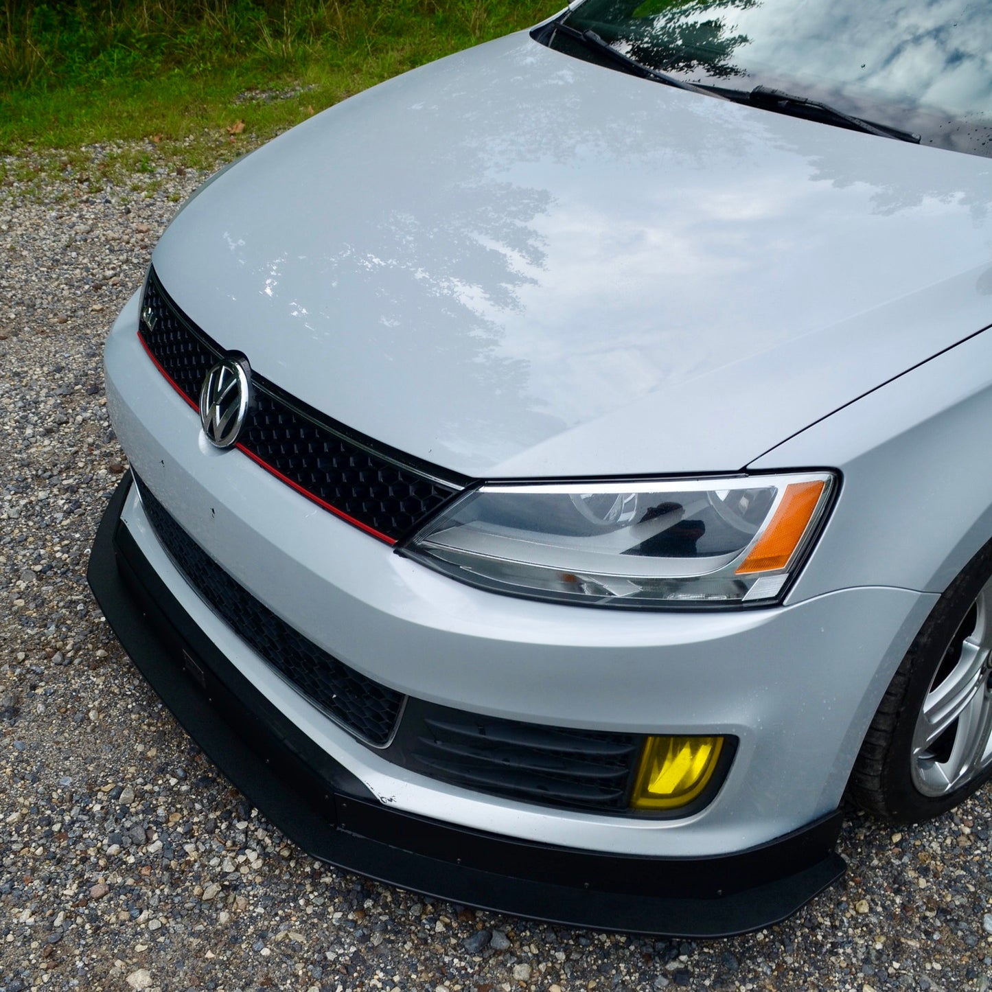 Chassis mounted splitter with air dam - MK6 GLI (2012-2014) V2