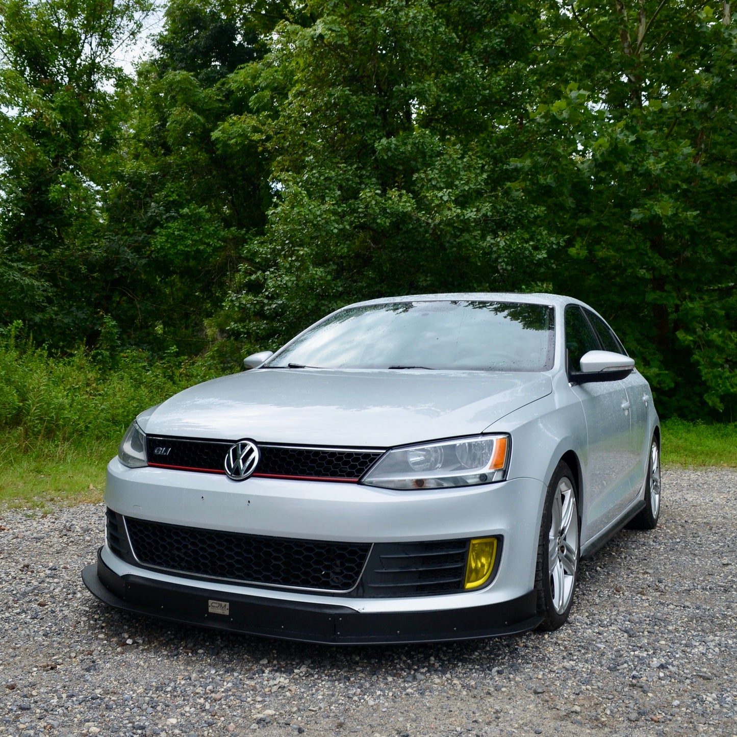 Chassis mounted splitter with air dam - MK6 GLI (2012-2014) V2