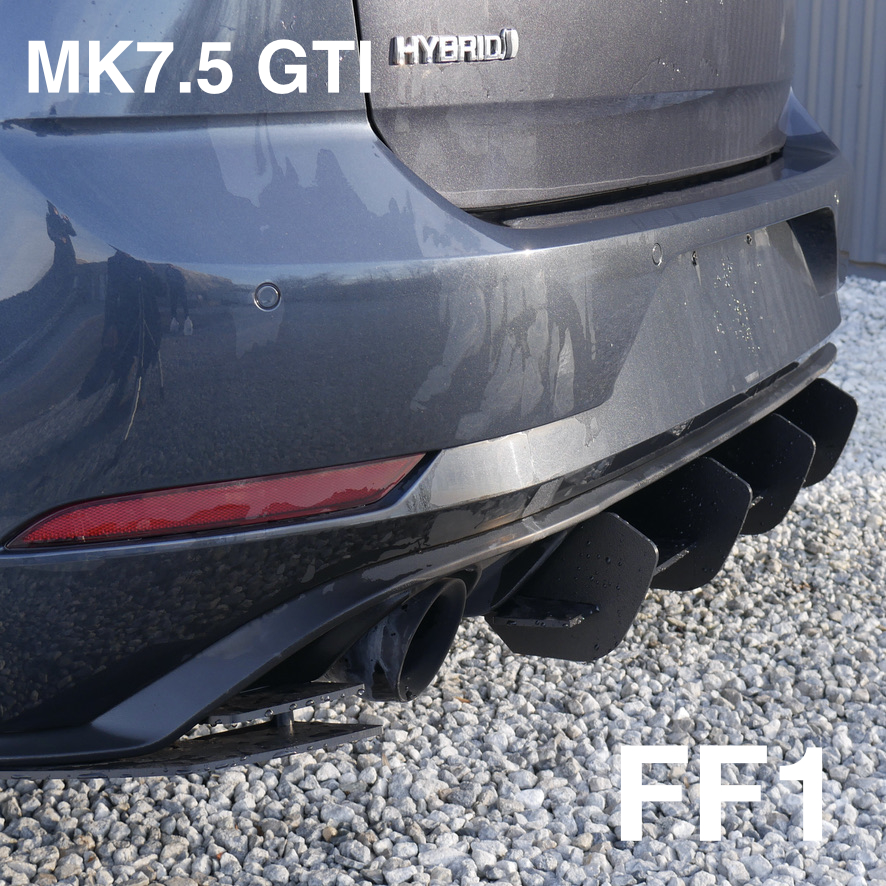 MK7.5 GTI Rear Diffuser (2018-2021) – CJM Industries llc