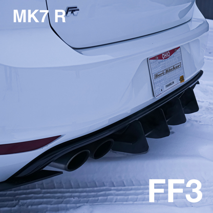MK7 Golf R Rear Diffuser (2015-2017)