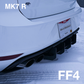 MK7 Golf R Rear Diffuser (2015-2017)