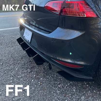 GTI  MK7 Rear Diffuser (2015-2017)