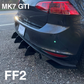 GTI  MK7 Rear Diffuser (2015-2017)