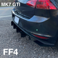 GTI  MK7 Rear Diffuser (2015-2017)
