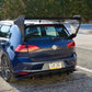 CFD Tested YRC Rear Wing V2 & CJM V3 Chassis Mounted Splitter - MK7 Golf R 2015-2017