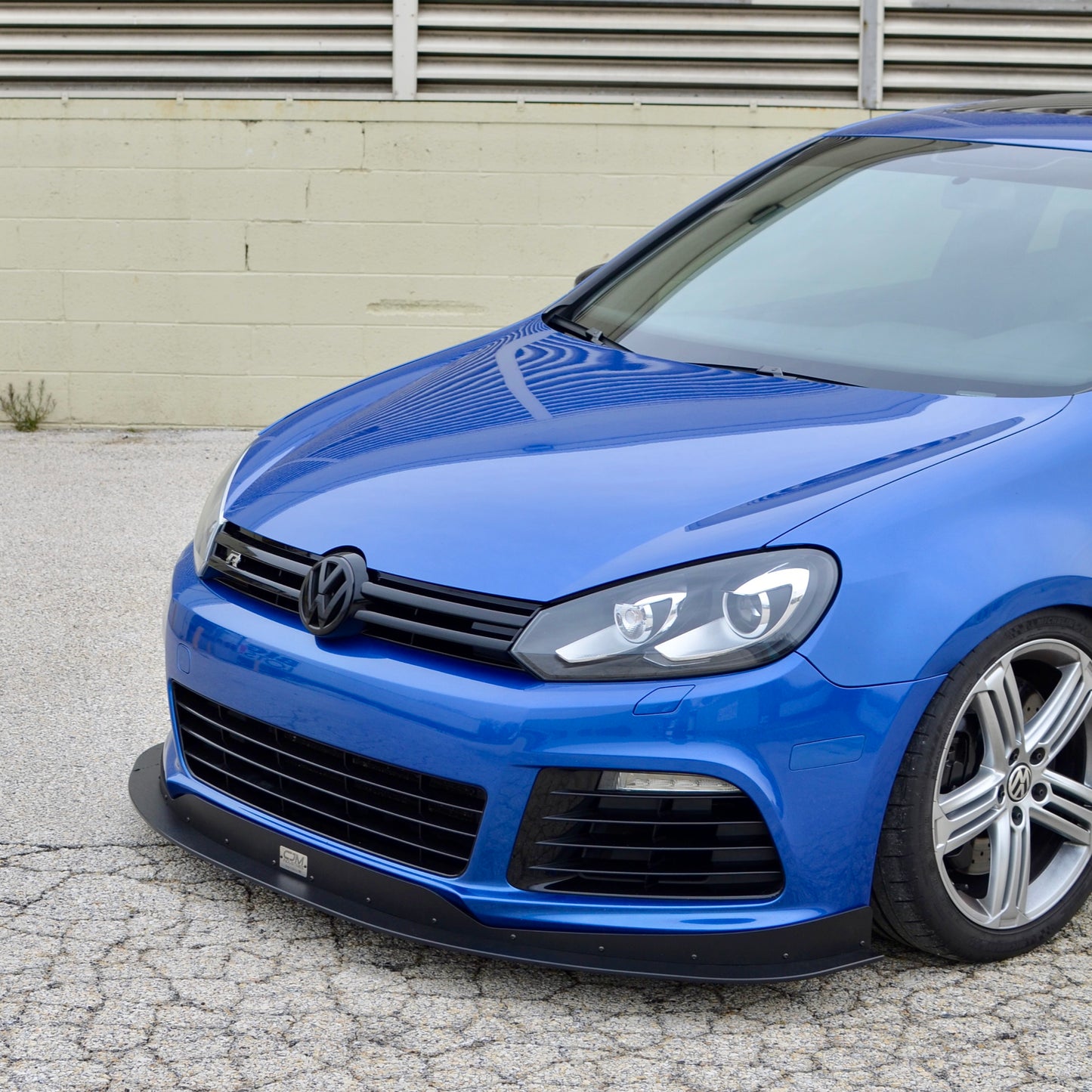 Chassis mounted splitter with air dam - MK6 Golf R (2010-2012) V2