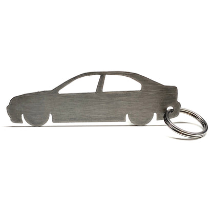 Stainless Steel VW Profile Keychains