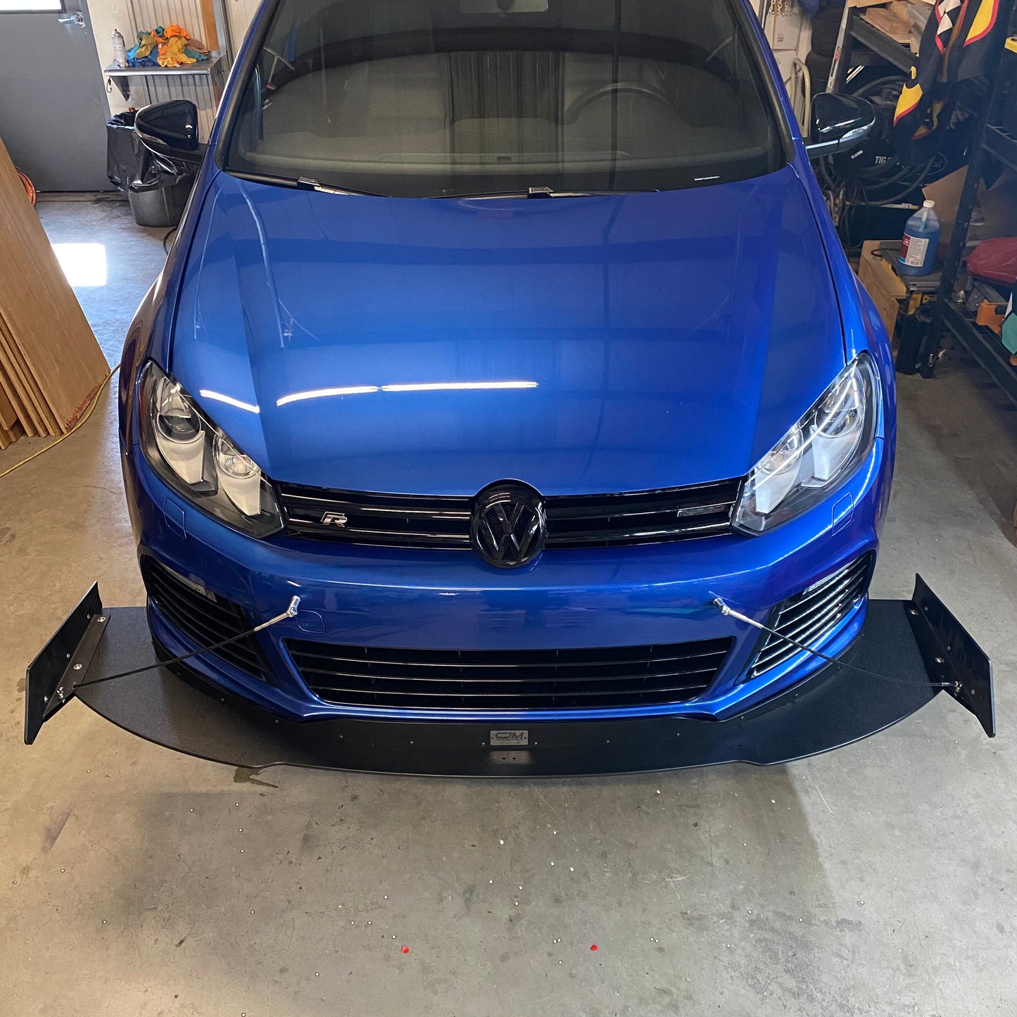 Track Chassis Mounted Splitter -  MK6 Golf R (2010-2012) V3