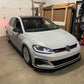 V2 - MK7.5 GTI Front Splitter / Lip (2018-2021) Bumper Mounted