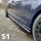 2015 2016 2017 golf mk7 gti side lip splitter skirt spoiler 