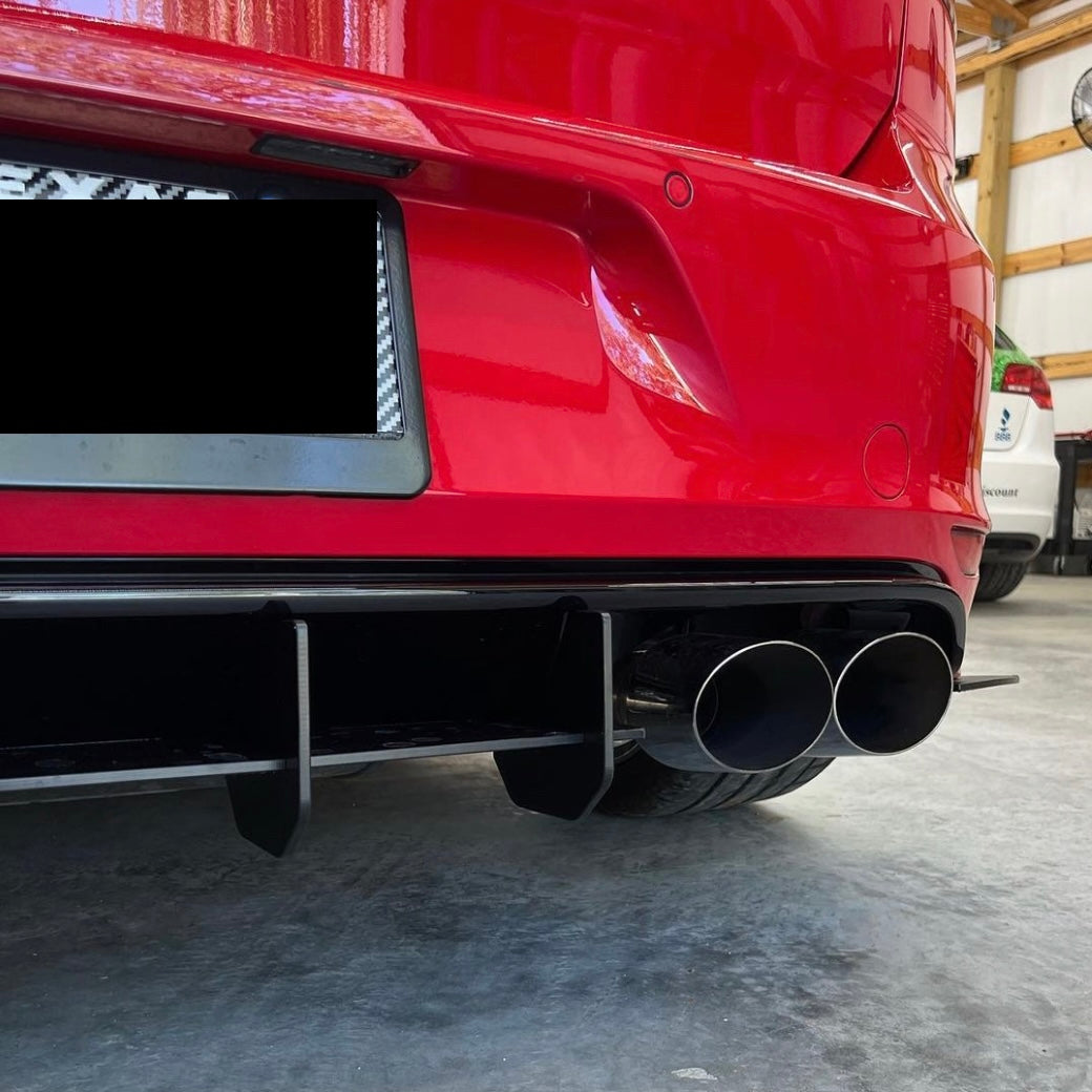 Mk7 R Diffuser Rear Diffuser for MK7 Golf R (2015-2017) – CJM Industries llc
