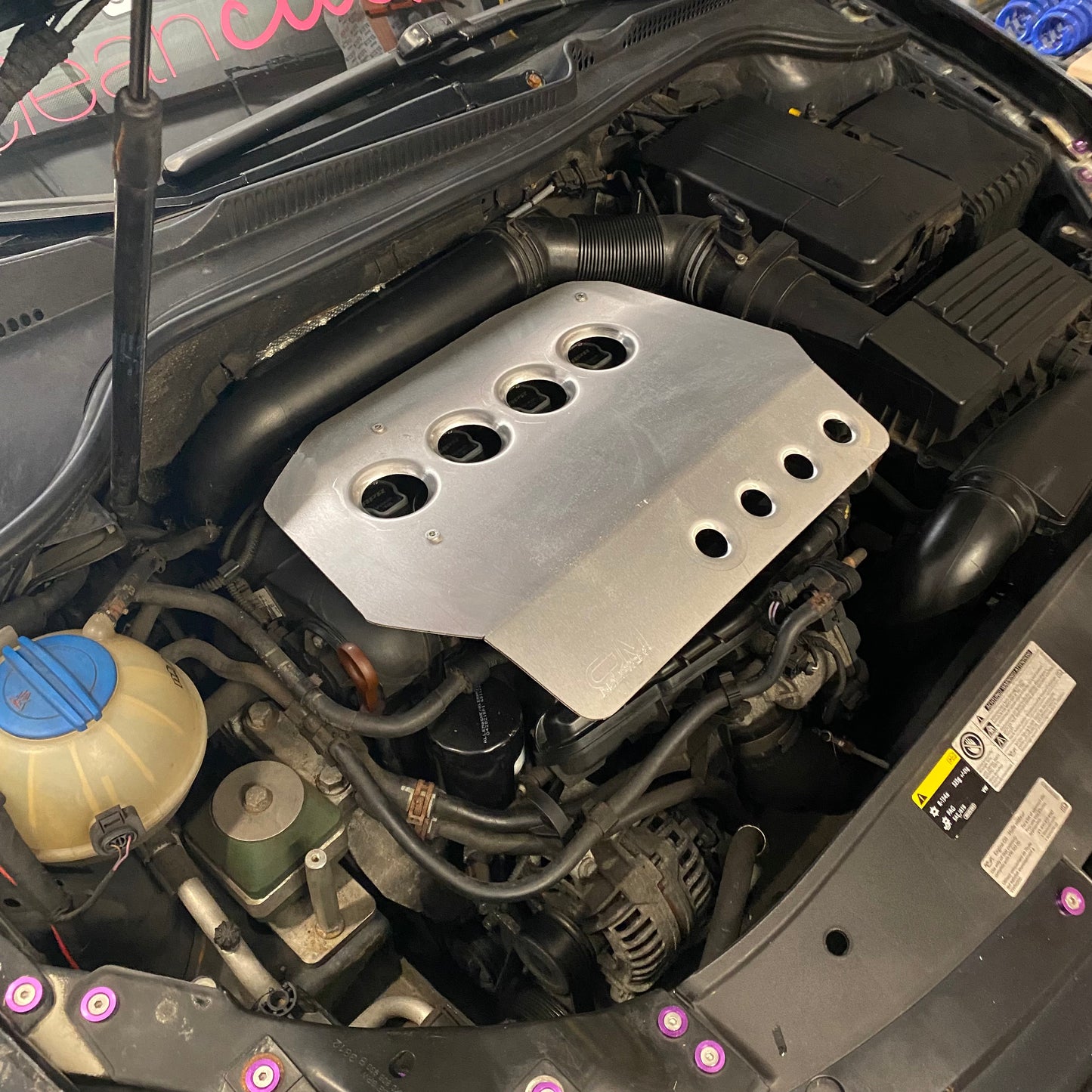 MK6 GTI Golf R Engine Covers 2010 2014 CJM Industries llc