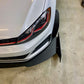 CFD Tested Track Chassis Mounted Splitter - MK7.5 GTI 2018-2021 V3