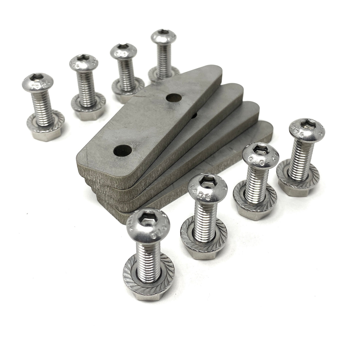 Splitter Endplate Wear Pads / Scuff Plates Vertical mounting (Titani CJM Industries llc